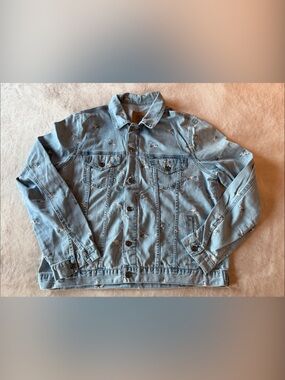 Disney Imagineering Exclusive Lightweight Jean Jacket with Sorcerer Mickey - XL